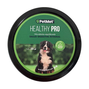 Petmet Naturals Healthy Pro complemento en polvo con probióticos y prebióticos para perro, 300 g