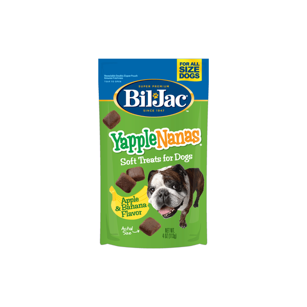 PREMIOS SUAVES YAPPLE-NANAS  PARA PERRO BIL-JAC