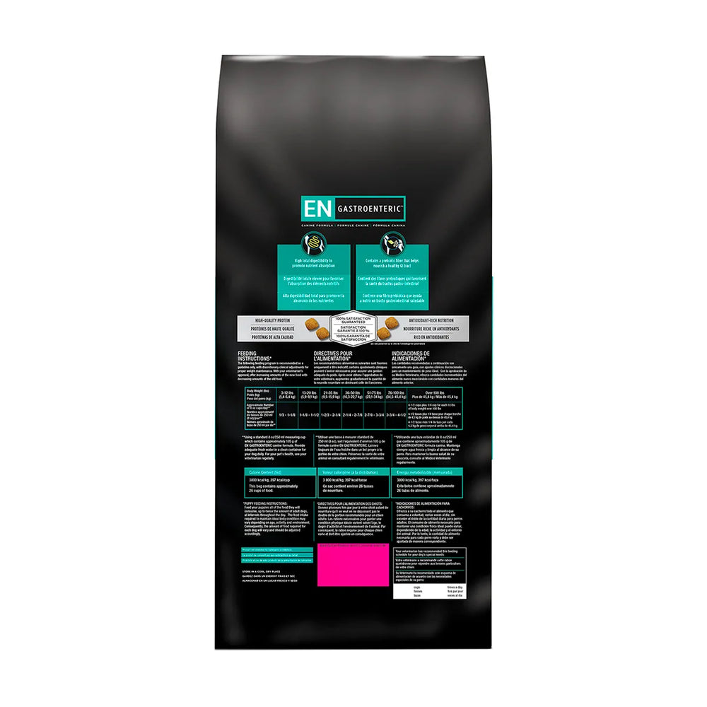 ALIMENTO VETERINARIO ADULTO EN GASTROENTERIC "EN" 2.7KG PROPLAN