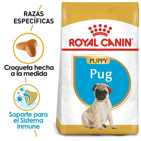 ALIMENTO SECO PARA  PUG PUPPY 1.1KG ROYAL CANIN