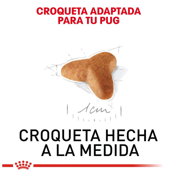 ALIMENTO SECO PARA  PUG PUPPY 1.1KG ROYAL CANIN