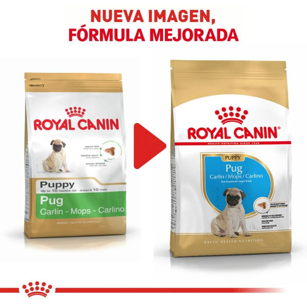 ALIMENTO SECO PARA  PUG PUPPY 1.1KG ROYAL CANIN