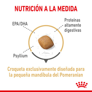 ALIMENTO SECO PARA POMERANIAN ADULTO 4.5KG ROYAL CANIN