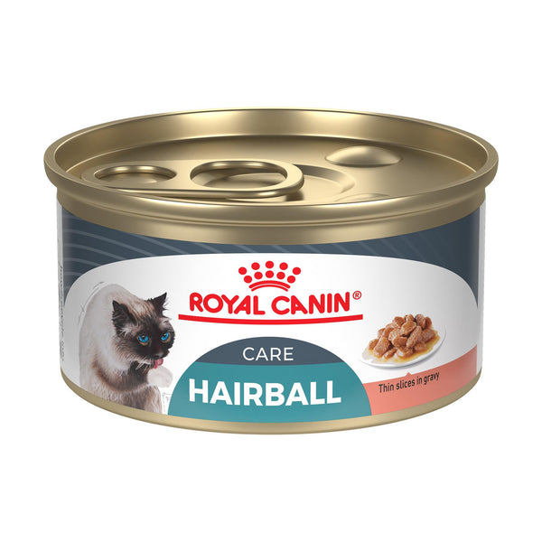 Royal Canin Hairball Care alimento húmedo para gato adulto, control de bolas de pelo, lata de 85 g