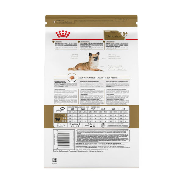 Royal Canin Chihuahua Adult 8+ alimento seco para perro Chihuahua mayor de 8 años, 1.13 kg