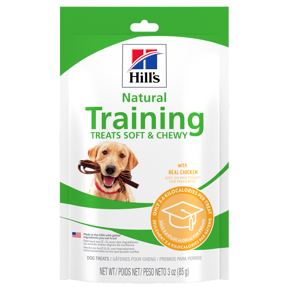 Hill's Natural Training Soft & Chewy premios de entrenamiento para perro con pollo, 85 g