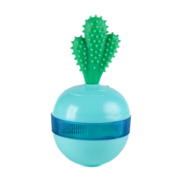 SmartLove juguete dispensador de premios con mordedera de cactus para perro y gato