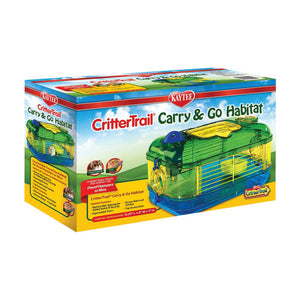 Kaytee CritterTrail Carry & Go hábitat portátil para hámster enano y ratón
