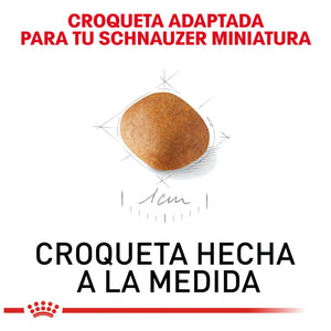 ALIMENTO SECO PARA CACHORRO SCHNAUZER 1.1KG  ROYAL CANIN