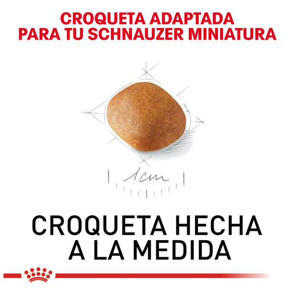 ALIMENTO SECO PARA CACHORRO SCHNAUZER 1.1KG  ROYAL CANIN