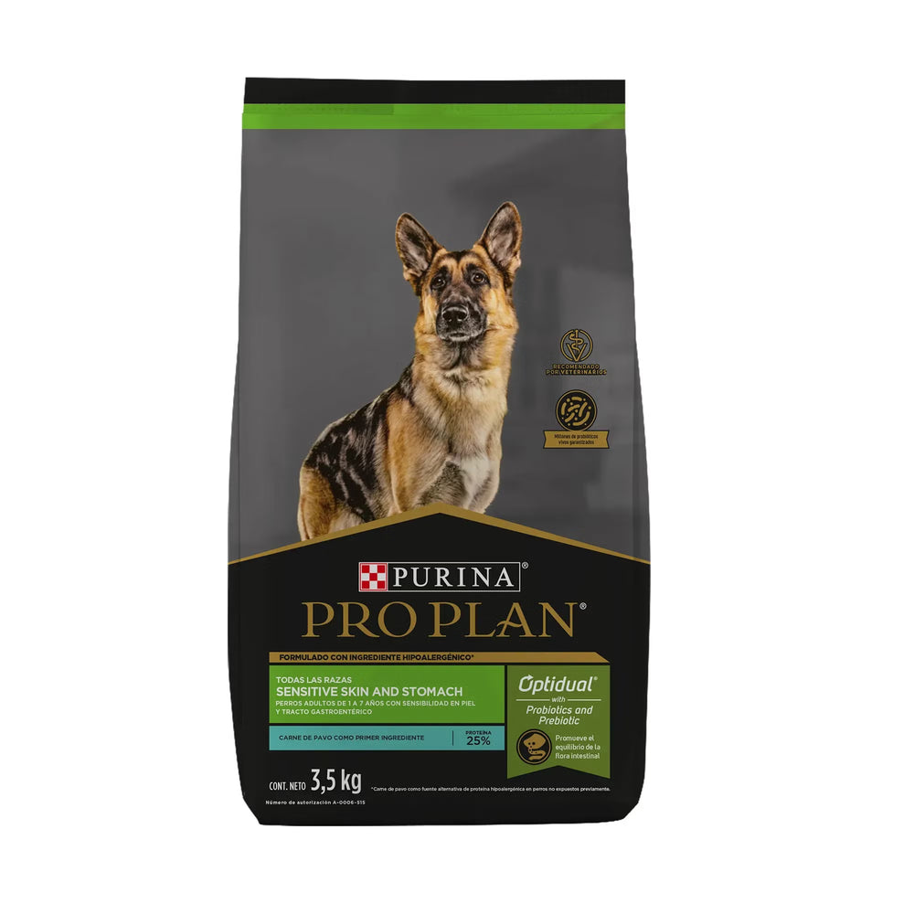 ALIMENTO SECO PARA PERRO SKIN & STOMACH ADULTO 3KG PROPLAN