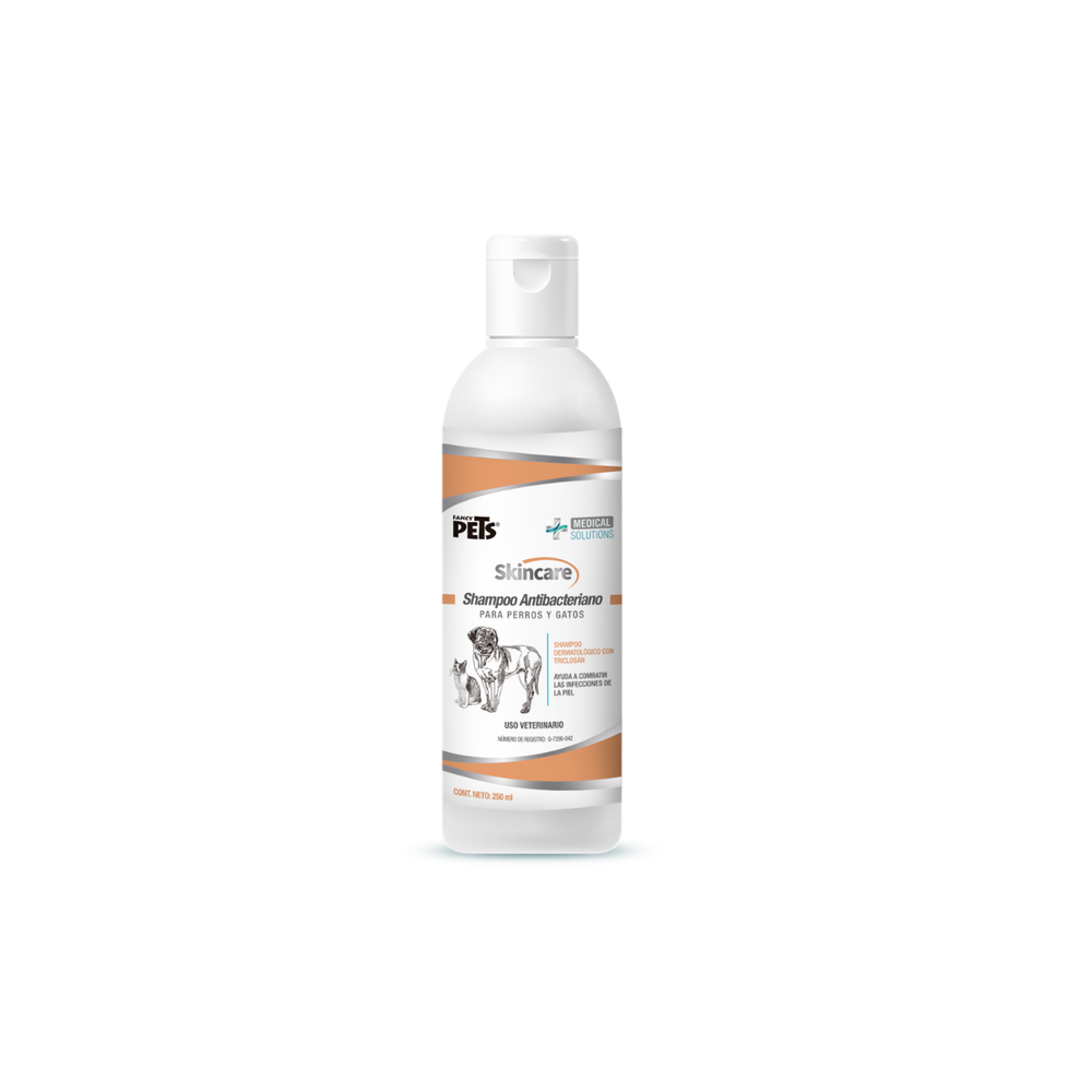 SHAMPOO DERMATOLOGICO PARA PROPLEMAS DE LA PIEL FANCY PETS