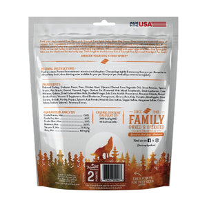 Triumph Free Spirit Jerky Bites premios suaves sin granos para perro con pavo, vegetales y arándano, 566 g