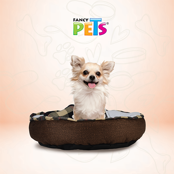 CAMA CHICA BLANCA FRAZADA Y JUGUETE FANCY PETS