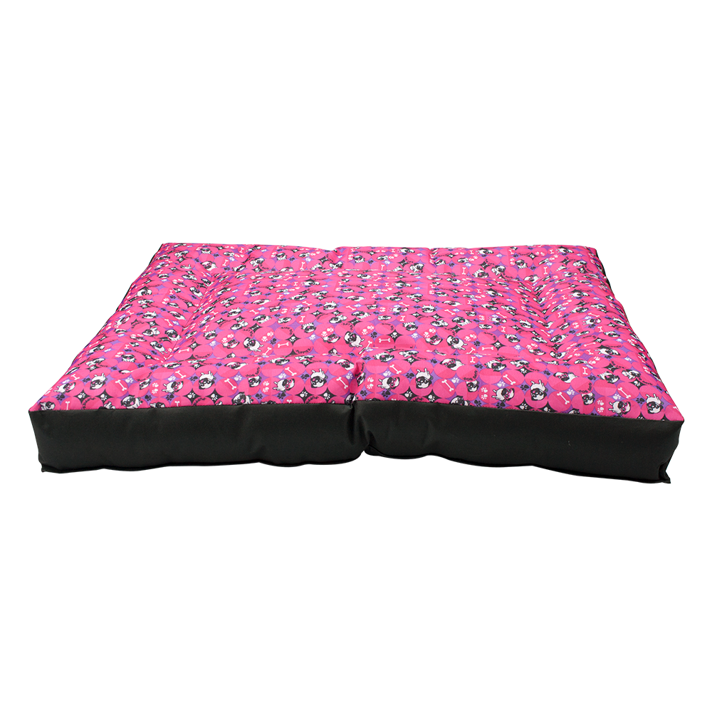 COLCHONETA ORTOPEDICA MEDIANA ROSA FANCY PETS