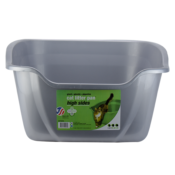 GIANT LITTER BOX WITH HIGH SIDES FOR FANCY PETS CATS
