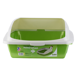 ARENERO GDE CON MARCO PARA GATO FANCY PETS