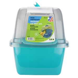 ARENERO GDE TRASLUCIDO CUBIERTO PARA GATO FANCY PETS