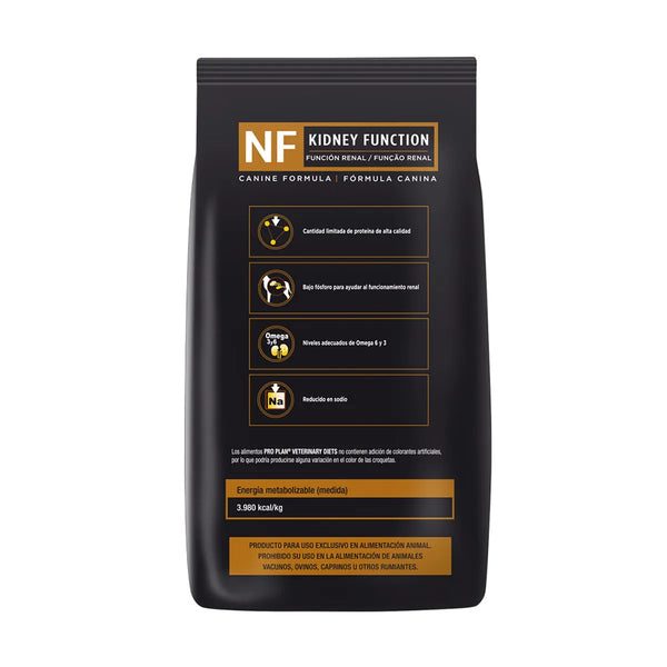 ALIMENTO VETERINARIO PARA PERRO NF KIDNEY FUNCTION PROPLAN