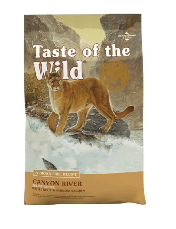 ALIMENTO PARA GATO TRUCHA Y SALMÓN AHUMADO 5 LBS TASTE OF THE WILD