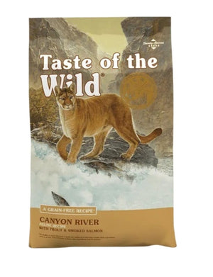 ALIMENTO PARA GATO TRUCHA Y SALMÓN AHUMADO 5 LBS TASTE OF THE WILD