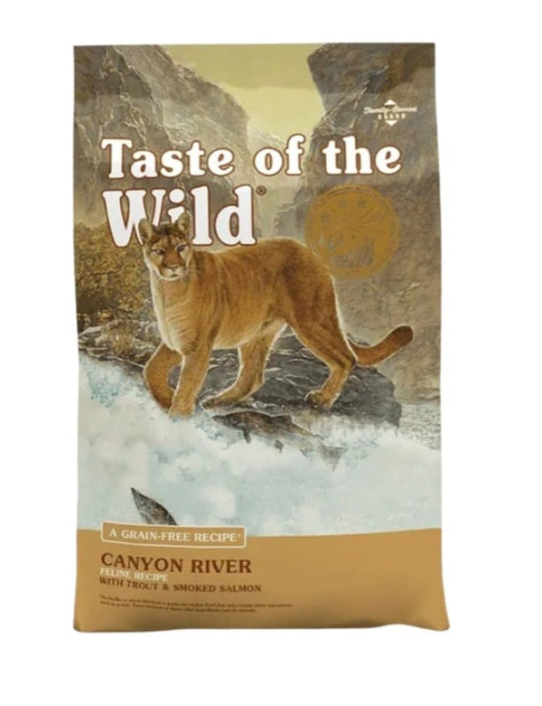ALIMENTO PARA GATO TRUCHA Y SALMÓN AHUMADO 5 LBS TASTE OF THE WILD