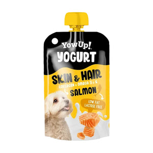 YowUp! yogur Skin & Hair con salmón para perro, piel y pelo, 115 g