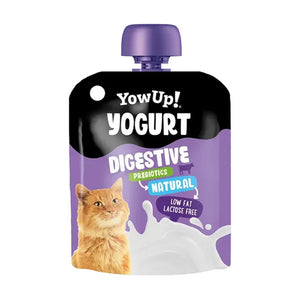 YowUp! yogur Digestive natural con prebióticos para gato, 85 g