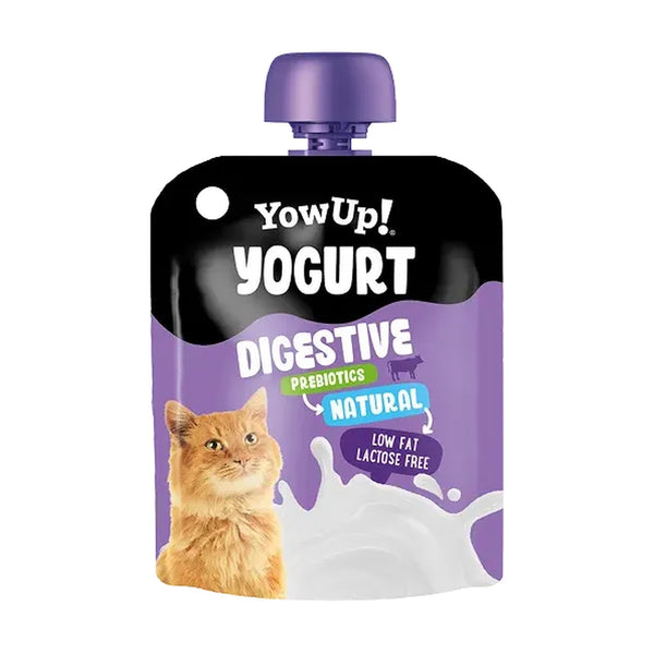 YowUp! yogur Digestive natural con prebióticos para gato, 85 g