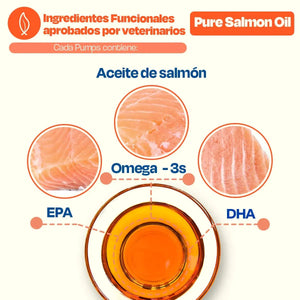 ACEITE DE SALMON PURO 240ML DOGELTHY