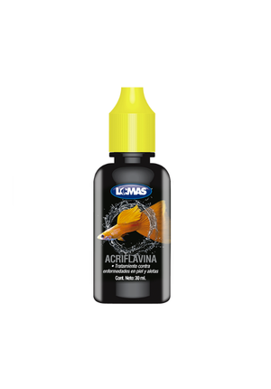 SOLUCION ANTISEPTICA ACRIFLAVINA 30 ML PARA PECES LOMAS