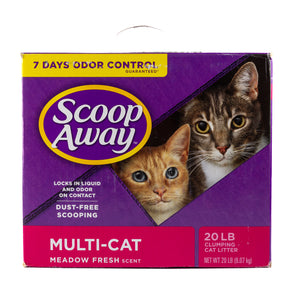 CAT LITTER FOR ULTRA CLUMPING 9KG SCOOP AWAY