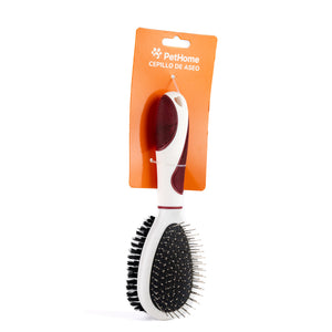 PETHOME MEDIUM DOUBLE-SIDED PET BRUSH