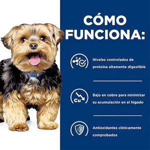 ALIMENTO HUMEDO EN LATA PARA PERRO CON PROBLEMAS HEPATICOS I/D HILLS
