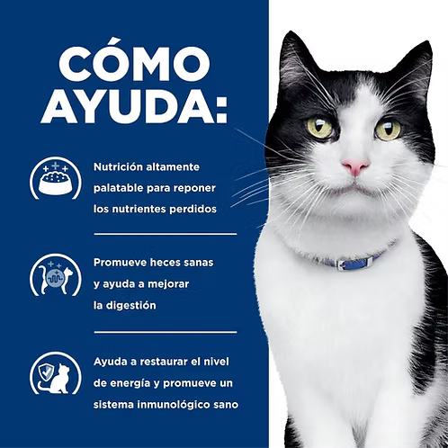 ALIMENTO SECO VETERINARIO PARA GATO CON PROBLEMA GASTROINTESTINAL AGUDO 1.5 KG HILLS