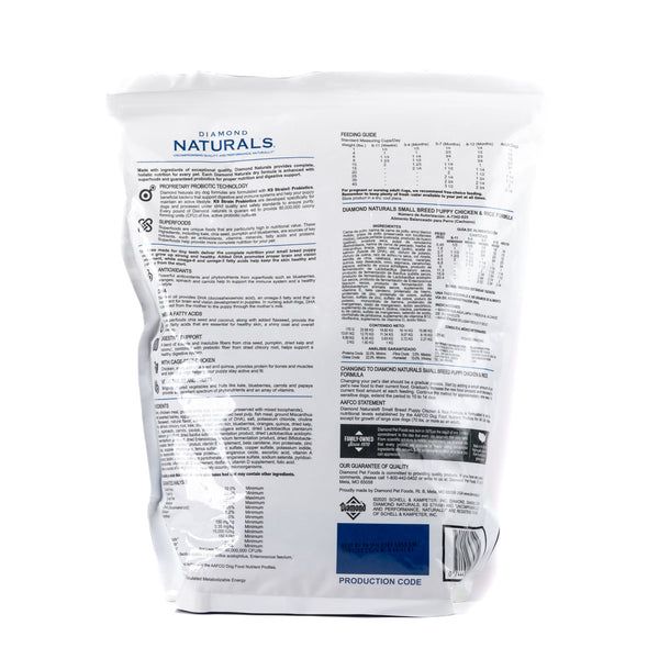 ALIMENTO SECO PARA CACHORRO RAZA MEDIANA POLLO Y ARROZ 2.72KG DIAMOND