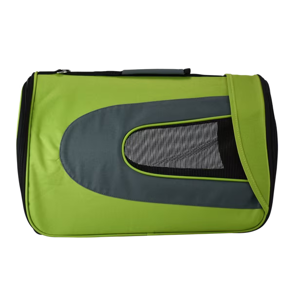 TRANSPORTADORA CH DE TELA VERDE FASHION FANCY PETS