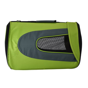 FASHION FANCY PETS LARGE GREEN FABRIC CARRIER