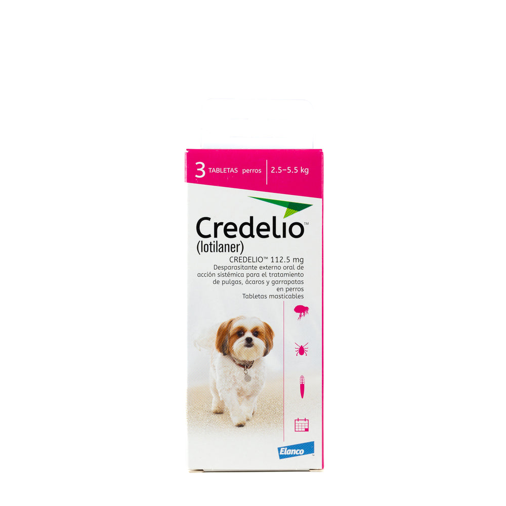 TABLETA ANTIPARASITARIA CREDELIO TAB 112.5 MG ELANCO