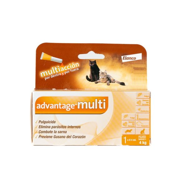 ANTIPARASITARIO TOPICO PARA GATO ADVANTAGE MULTI 0.4 ML ELANCO