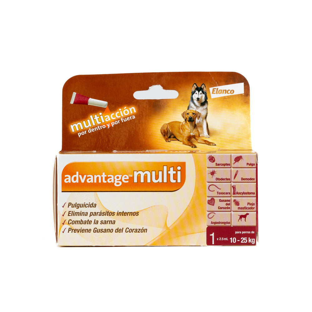 PIPETA ANTIPARASITARIA ADVANTAGE MULTI 2.5 ML DOG ELANCO