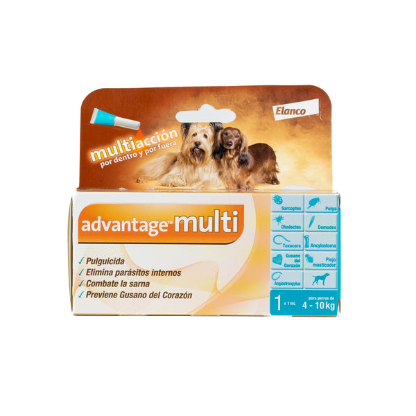 PIPETA ANTIPULGAS ADVANTAGE MULTI 4.0 ML DOG ELANCO