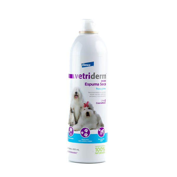 ESPUMA PARA BAÑO EN SECO VETRIDERM ESSECIAL