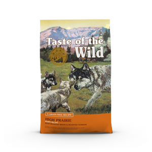 Taste of the Wild High Prairie Puppy alimento seco para cachorro, bisonte y venado asados, 6.35 kg