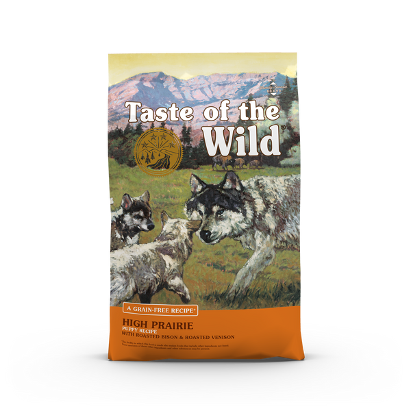 Taste of the Wild High Prairie Puppy alimento seco para cachorro, bisonte y venado asados, 6.35 kg