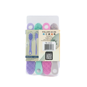 CEPILLOS DE DIENTES PARA MASCOTA A BASE DE SILICONA 4 PIEZAS DOCO