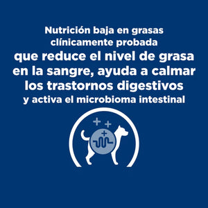 ALIMENTO HUMEDO PARA PERRO BAJO EN GRASAS HILLS