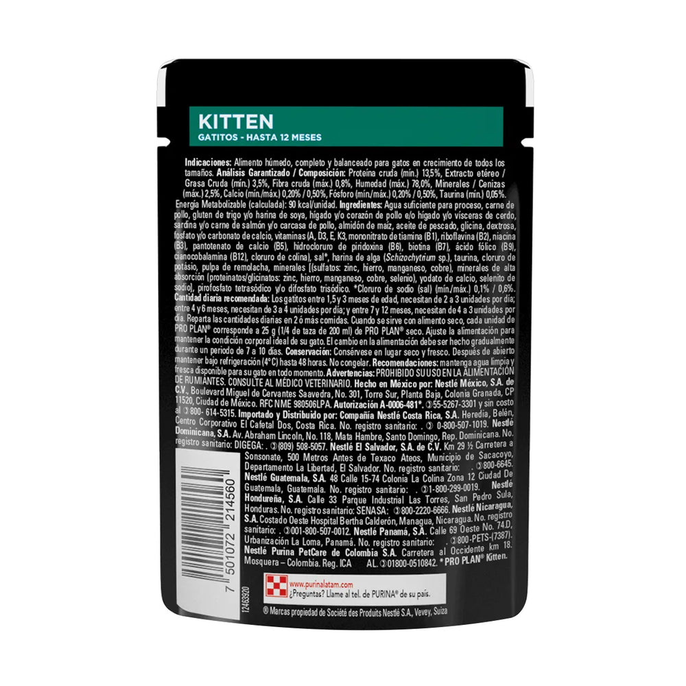 ALIMENTO HUMEDO PARA GATITOS PROPLAN