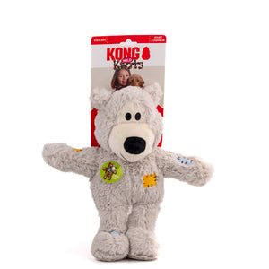 PELUCHE PARA MASCOTA OSO TIERNO CON CUERDA INTERNA EXTRAGRANDE KONG