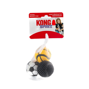 PELOTAS SPORT PARA PERRO EXTRACHICAS 3 PZAS KONG